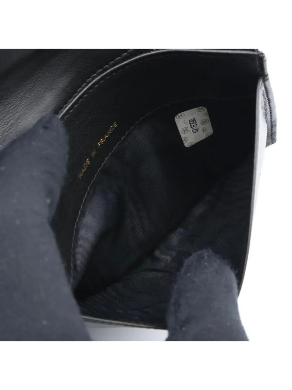 Chanel Jumbo CC Logo Lambskin Bifold Wallet Black